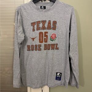 STARTER- Vintage Texas Rose Bowl Graphic Gray Shirt
